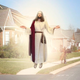Christ performs a few trial judgments on local citizens to identify any hitches in the process ahead of a full-scale launch of the End of Days.